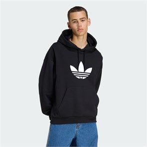 Купить оптом Толстовка adidas TREFOIL HOODY BLACK/WHITE KE0877 KE0877