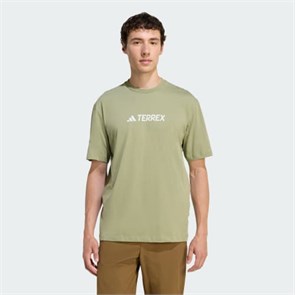 Купить оптом Футболка adidas TX LOGO TEE TENGRN JZ1168 JZ1168