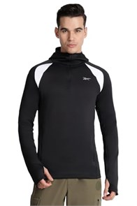 Купить оптом Толстовка Reebok BARNES SLIM PULL OVER TRAINING HOODY 100241737 100241737