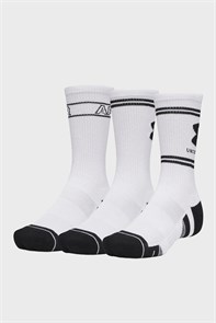 Купить оптом Носки (3 пары) Under Armour New UA Perf Tech Nov 3pk Crw 6015141-100 6015141-100