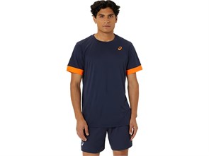 {{productViewItem.photos[photoViewList.activeNavIndex].Alt || productViewItem.photos[photoViewList.activeNavIndex].Description || 'Купить оптом Футболка ASICS COURT M SS TEE 2041A255-425 MIDNIGHT/SHOCKING ORANGE Male'}}