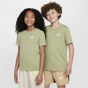 {{photo.Alt || photo.Description || 'Купить оптом Футболка Nike K NSW TEE EMB FUTURA LBR FZ5177-386 BLACK Kids'}}