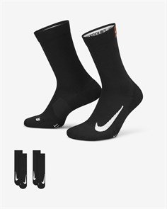 Купить оптом Носки Nike U NK MULTIPLIER CREW 2PR CUSH SK0118-010 BLACK/BLACK Unisex SK0118-010