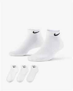 Купить оптом Носки Nike U NK EVERYDAY CUSH ANKLE 3PR SX7667-100 BLACK/WHITE Unisex SX7667-100