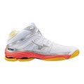 Купить оптом Кроссовки MIZUNO WAVE VOLTAGE 2 MID V1GA246598 White/Fiery Coral 2/Citrus Unisex V1GA246598