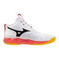 Купить оптом Кроссовки MIZUNO WAVE MOMENTUM PRO MID V1GA254501 White/Fiery Coral 2/Citrus Unisex V1GA254501