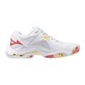 Купить оптом Кроссовки MIZUNO WAVE LIGHTNING Z8 V1GC240030 White/Calypso Coral/Pale Banana Female V1GC240030