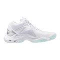 Купить оптом Кроссовки MIZUNO WAVE LIGHTNING Z8 MID V1GC240545 White/Blue Tint Female V1GC240545