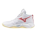 Купить оптом Кроссовки MIZUNO WAVE MOMENTUM PRO MID V1GC254535 White/Calypso Coral/Pale Banana Female V1GC254535 - фото 100806
