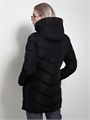 Купить оптом Куртка Calvin Klein Long Bib-Front Puffer CW303629-BLK CW303629-BLK - фото 102692