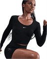 Купить оптом Лонгслив Nike W NP DF LS TOP GG SHINE HV9992-010 HV9992-010