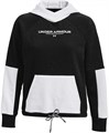 Купить оптом Толстовка Under Armour Rival + Fleece Hoodie 1369851-001 1369851-001
