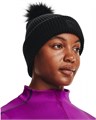 Купить оптом Шапка Under Armour Halftime Ribbed Pom-BLK 1373098-001 1373098-001