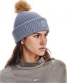 Купить оптом Шапка Under Armour Halftime Ribbed Pom-PPL 1373098-767 1373098-767
