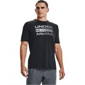 Купить оптом Футболка Under Armour TEAM ISSUE WORDMARK SS Black / / Rhino Gray 1329582-001 1329582-001