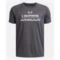 Купить оптом Футболка Under Armour Tech Split Wordmark SS 1383010-027 1383010-027