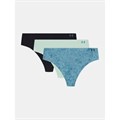 Купить оптом Трусы (3 шт) Under Armour PURE STRETCH NO SHOW THONG -PRINT 3PK 1383894-466 1383894-466