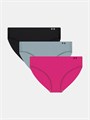 Купить оптом Трусы (3 шт) Under Armour PURE STRETCH NO SHOW BIKINI-SOLID 3PK 1383897-652 1383897-652