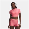 Купить оптом Футболка Under Armour HeatGear Crop Mock SS 6010006-600 6010006-600
