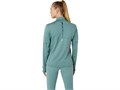 Купить оптом Лонгслив ASICS ROAD WINTER 1/2 ZIP MID LAYER 2012D068-300 CELADON Female 2012D068-300 - фото 89513