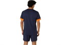 Купить оптом Футболка ASICS COURT M SS TEE 2041A255-425 MIDNIGHT/SHOCKING ORANGE Male 2041A255-425