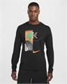 Купить оптом Лонгслив Nike M NK TEE LS OC HF6197-010 BLACK Male HF6197-010 - фото 91234