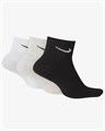Купить оптом Носки Nike U NK CUSH ANKLE 3PR-VALUE SX4926-901 BLACK/WHITE Unisex SX4926-901