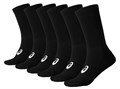 Купить оптом Носки ASICS 6PPK CREW SOCK 141802-0904 BLACK Unisex 141802-0904 - фото 91397
