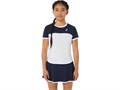Купить оптом Футболка ASICS GIRLS TENNIS SS TOP 2044A039-102 WHITE/MIDNIGHT Kids 2044A039-102 - фото 91408