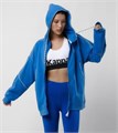 Купить оптом Джемпер на молнии спортивного типа Kappa KKFT352FN KKFT352FN-LBL - фото 92583
