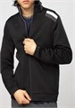 Купить оптом Джемпер на молнии спортивного типа Kappa KKFT431MM KKFT431MM-BLK - фото 92607
