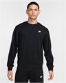 Купить оптом Толстовка Nike M NK CLUB FT CREW FN3888-010 BLACK/WHITE Male FN3888-010 - фото 93222