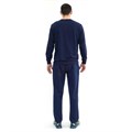 Купить оптом Костюм спортивный (толстовка+брюки) Asics MAN FLEECE SUIT 156856-0891 STRONG NAVY Male 156856-0891