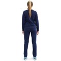 Купить оптом Костюм спортивный (толстовка+брюки) Asics WOMAN KNIT SUIT 156866-0891 STRONG NAVY Unisex 156866-0891
