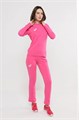 Купить оптом Костюм спортивный (толстовка+брюки) Asics WOMAN FLEECE SUIT 156867-0692 PINK GLOW Unisex 156867-0692 - фото 93796