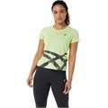 Купить оптом Футболка Asics TIGER TOP 2032C287-300 LIME GREEN /GREY Female 2032C287-300 - фото 93894