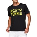 Купить оптом Футболка Asics PRACTICE SS TOP 2041A033-010 BLACK/SOUR YUZU Male 2041A033-010 - фото 93917