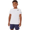 Купить оптом Футболка Asics BOYS TENNIS SS TOP 2044A029-100 WHITE Junior 2044A029-100 - фото 94026