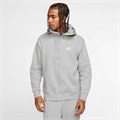 Купить оптом Толстовка Nike M NSW CLUB HOODIE FZ BB DK GREY HEATHER/MATTE SILVER/WHITE MENS BV2645-063 - фото 94993