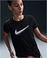 Купить оптом Футболка Nike W NK ONE SWSH HBR DF SS TOP BLACK WOMENS HJ2204-010 - фото 98446